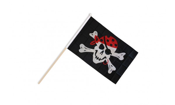 One Eyed Jack Large Hand Flags